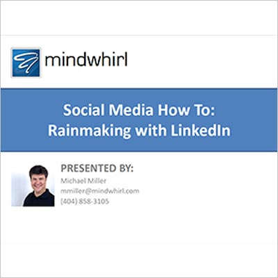 Mindwhirl LinkedIn Presentation